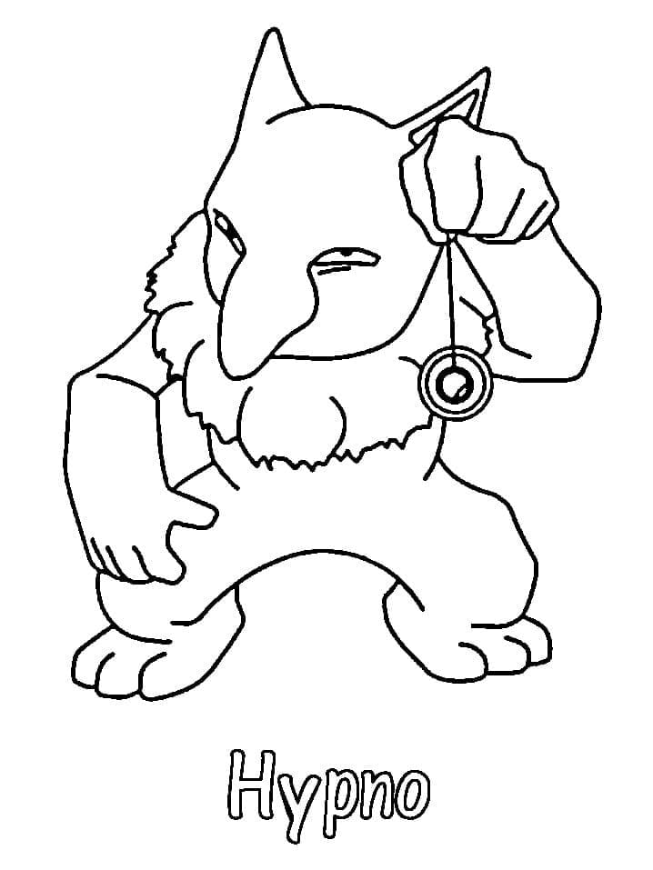 ζωγραφική Pokemon Hypno