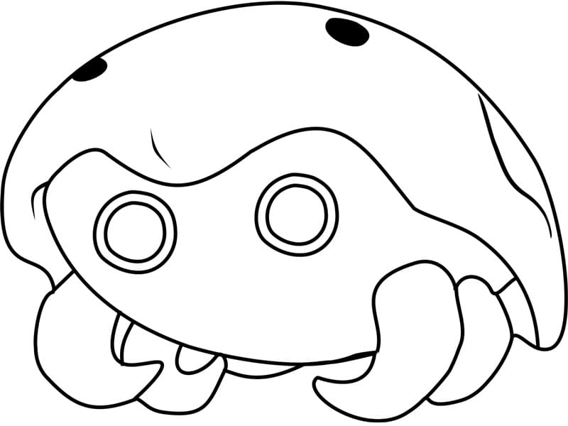 ζωγραφική Pokemon Kabuto