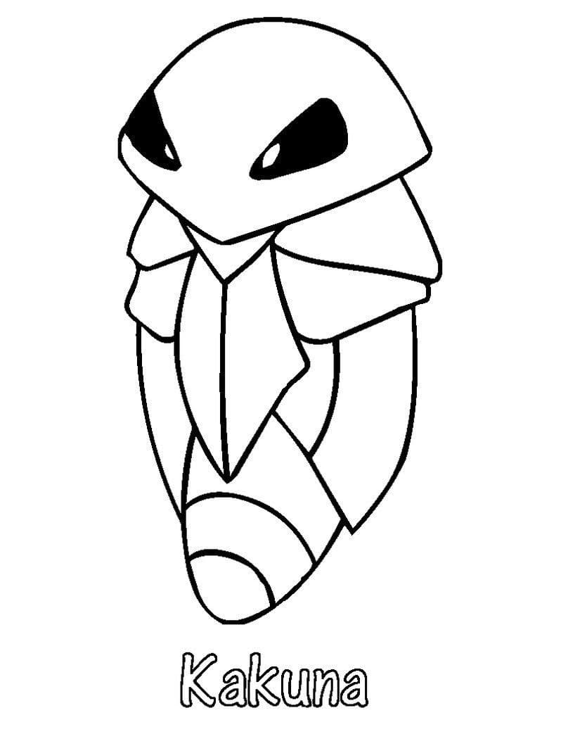 ζωγραφική Pokemon Kakuna