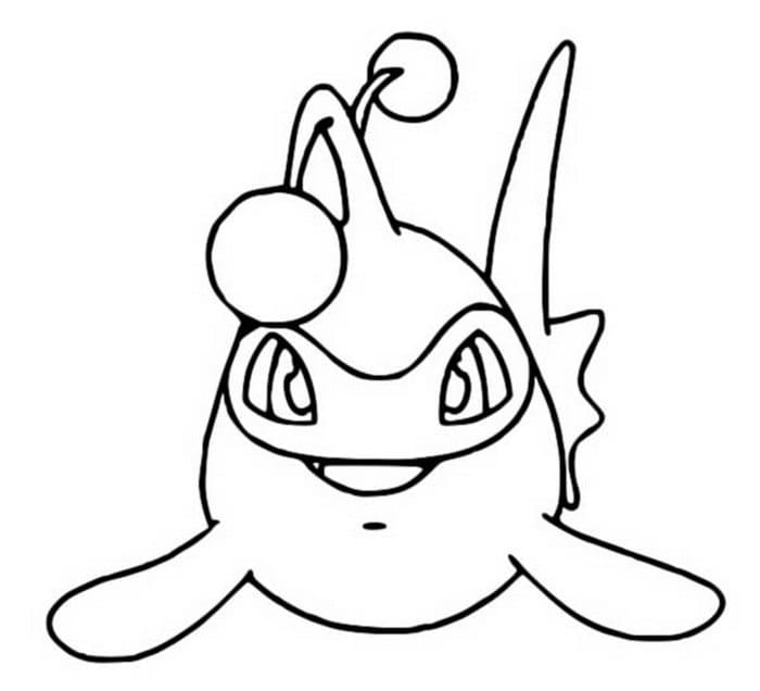 ζωγραφική Pokemon Lanturn