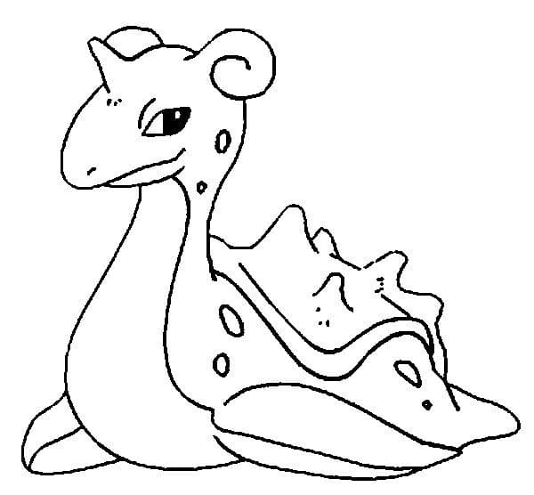 ζωγραφική Pokemon Lapras