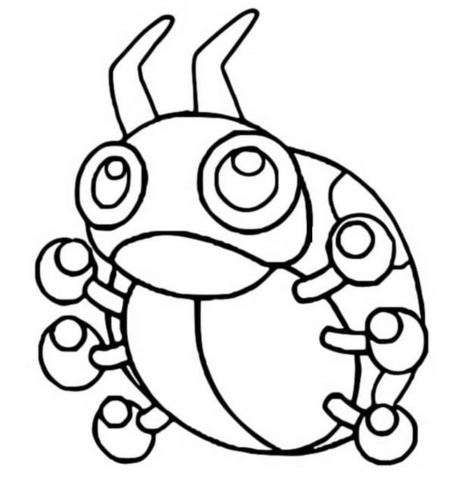 ζωγραφική Pokemon Ledyba