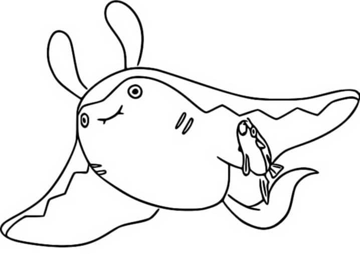 ζωγραφική Pokemon Mantine