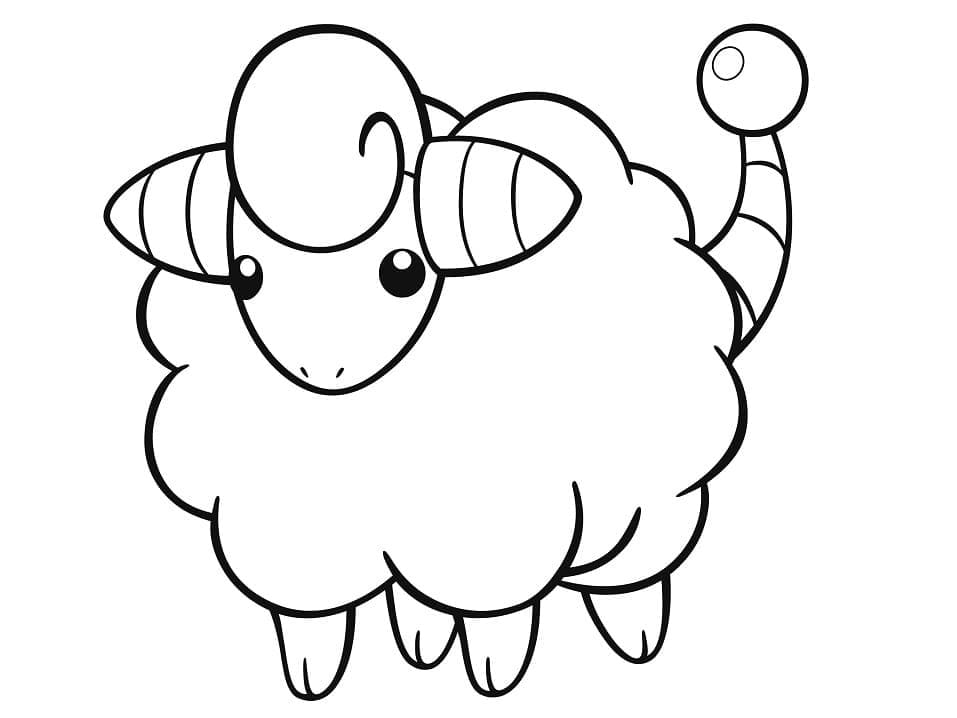 ζωγραφική Pokemon Mareep
