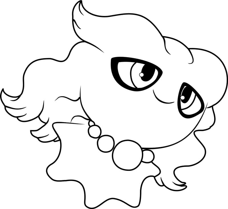 ζωγραφική Pokemon Misdreavus