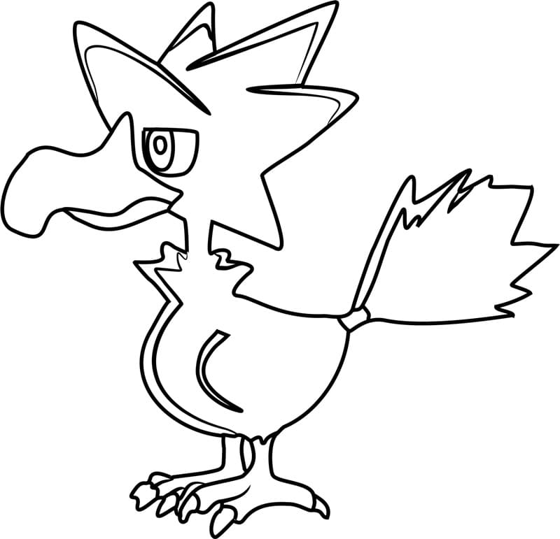 ζωγραφική Pokemon Murkrow