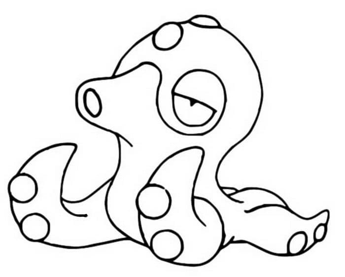 ζωγραφική Pokemon Octillery