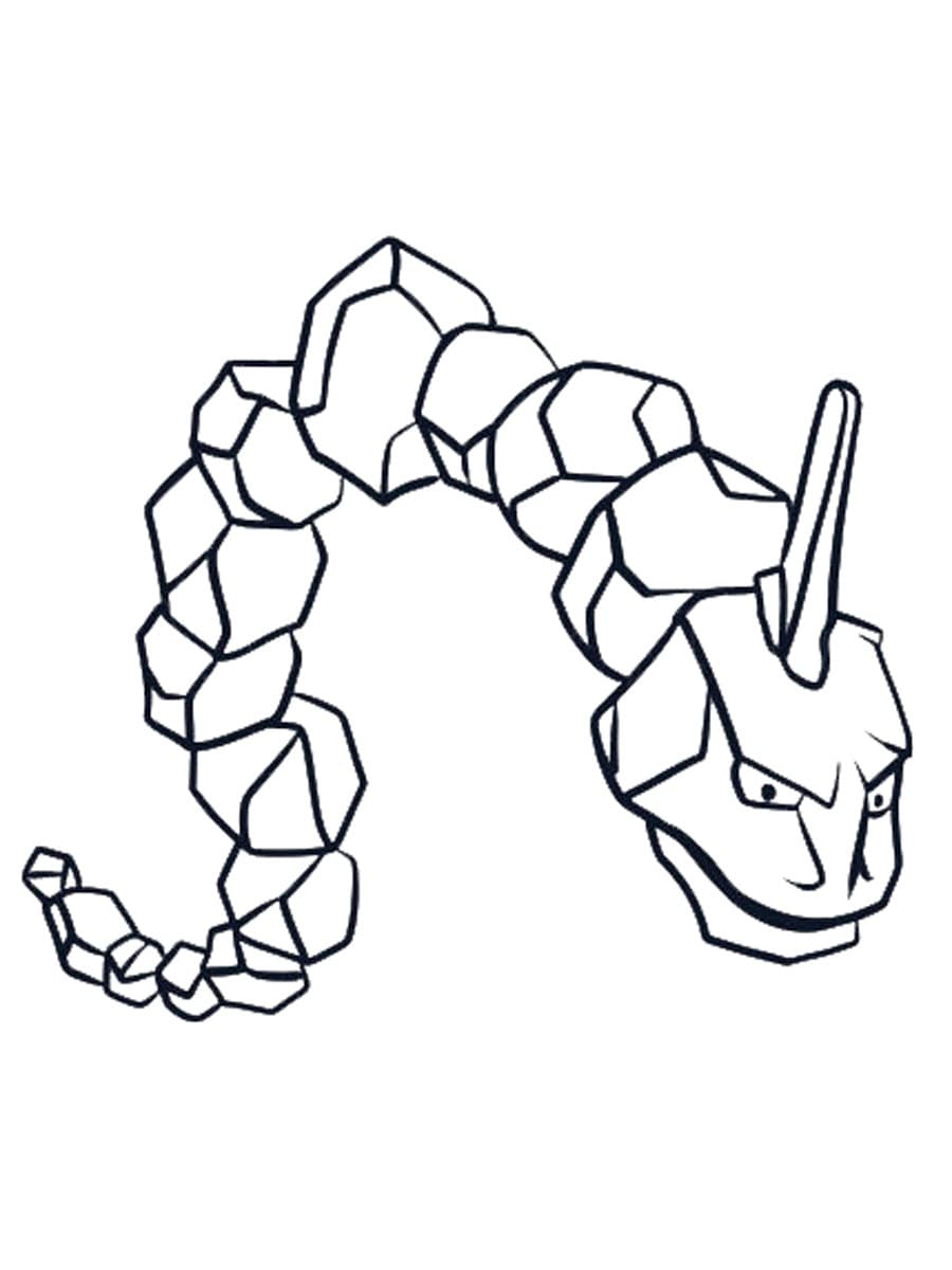 ζωγραφική Pokemon Onix