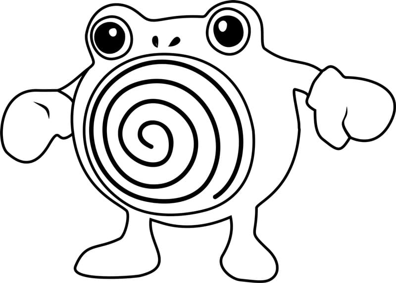 ζωγραφική Pokemon Poliwhirl