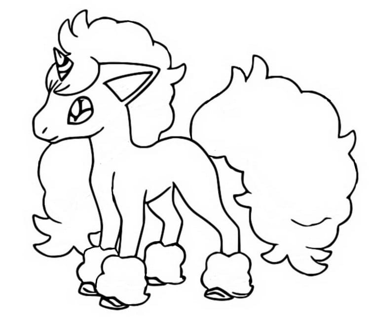 ζωγραφική Pokemon Ponyta