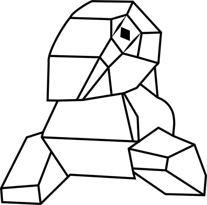ζωγραφική Pokemon Porygon