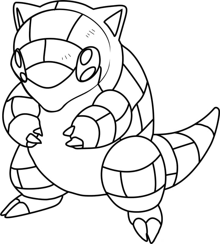 ζωγραφική Pokemon Sandshrew