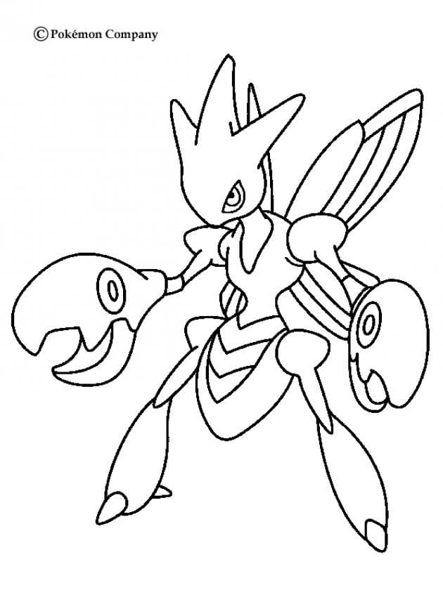 ζωγραφική Pokemon Scizor