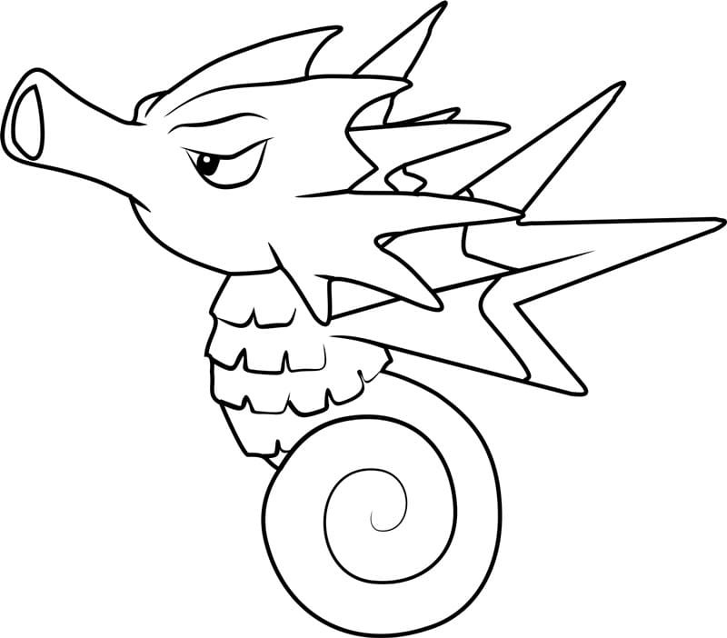 ζωγραφική Pokemon Seadra