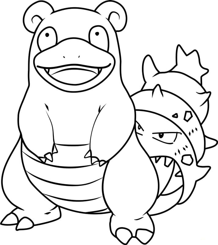 ζωγραφική Pokemon Slowbro