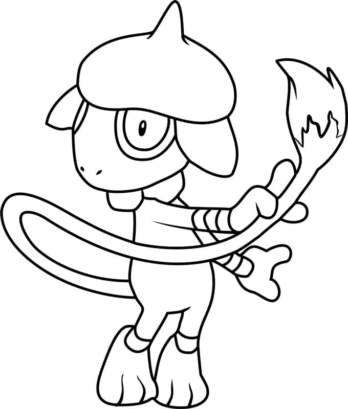 ζωγραφική Pokemon Smeargle
