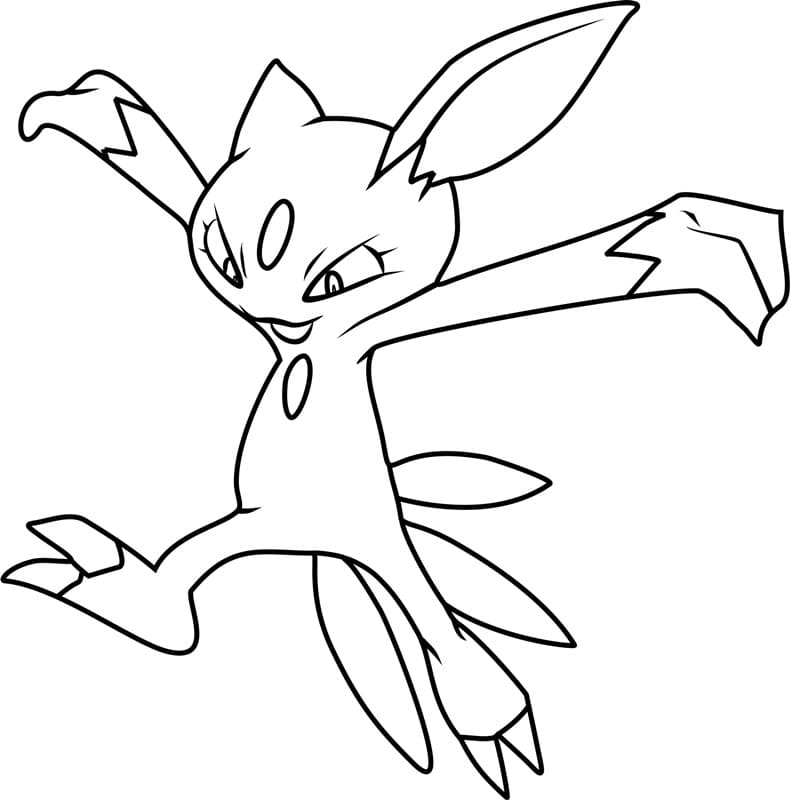 ζωγραφική Pokemon Sneasel