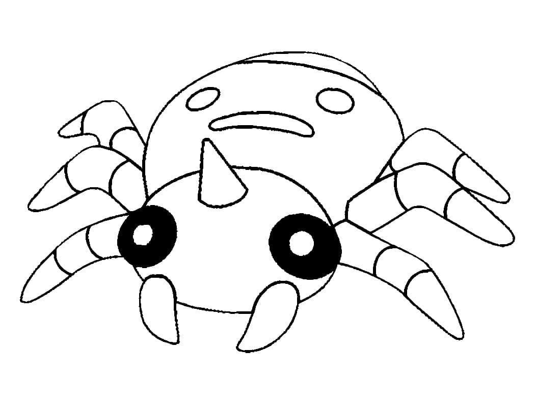ζωγραφική Pokemon Spinarak
