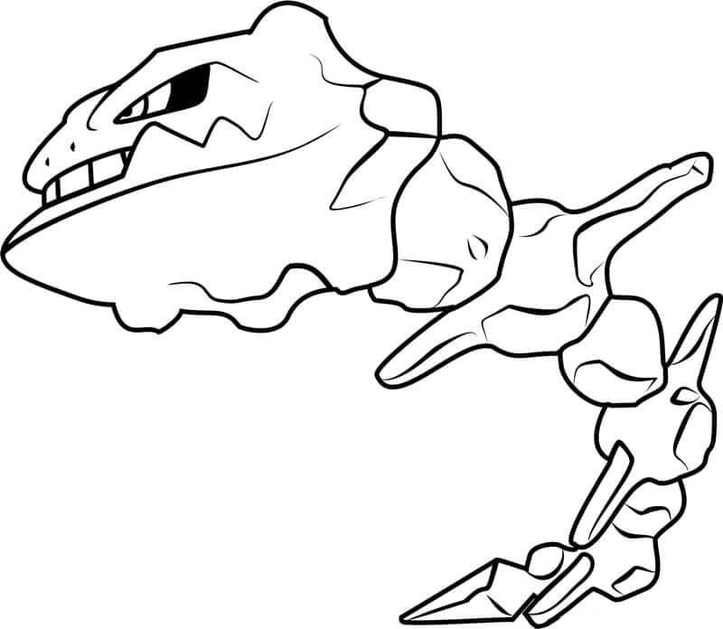 ζωγραφική Pokemon Steelix