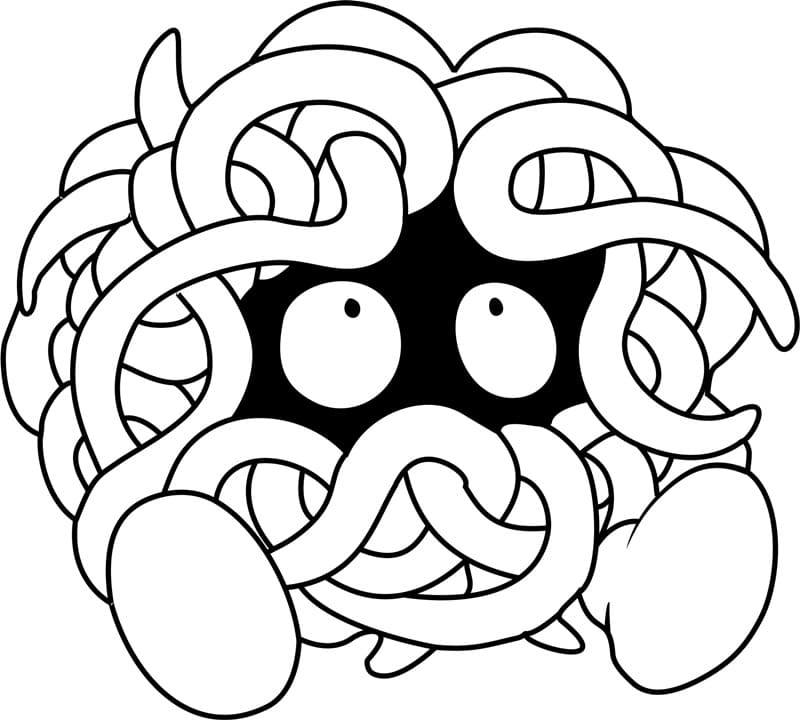 ζωγραφική Pokemon Tangela