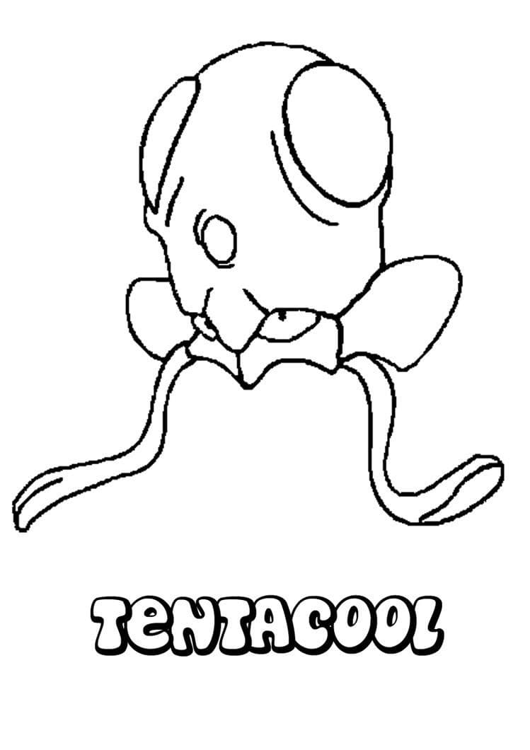 ζωγραφική Pokemon Tentacool