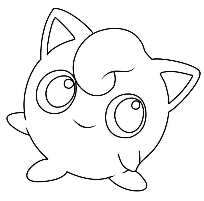 ζωγραφική Pokemon Τζίγκλιπαφ