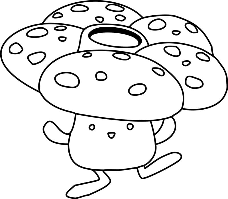 ζωγραφική Pokemon Vileplume