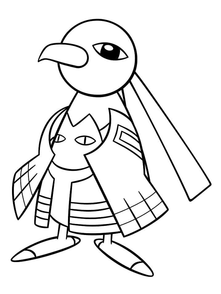 ζωγραφική Pokemon Xatu