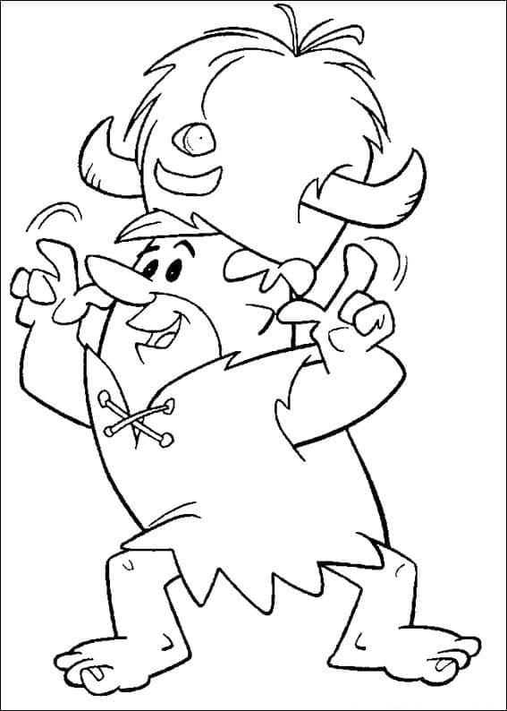 ζωγραφική Barney Rubble
