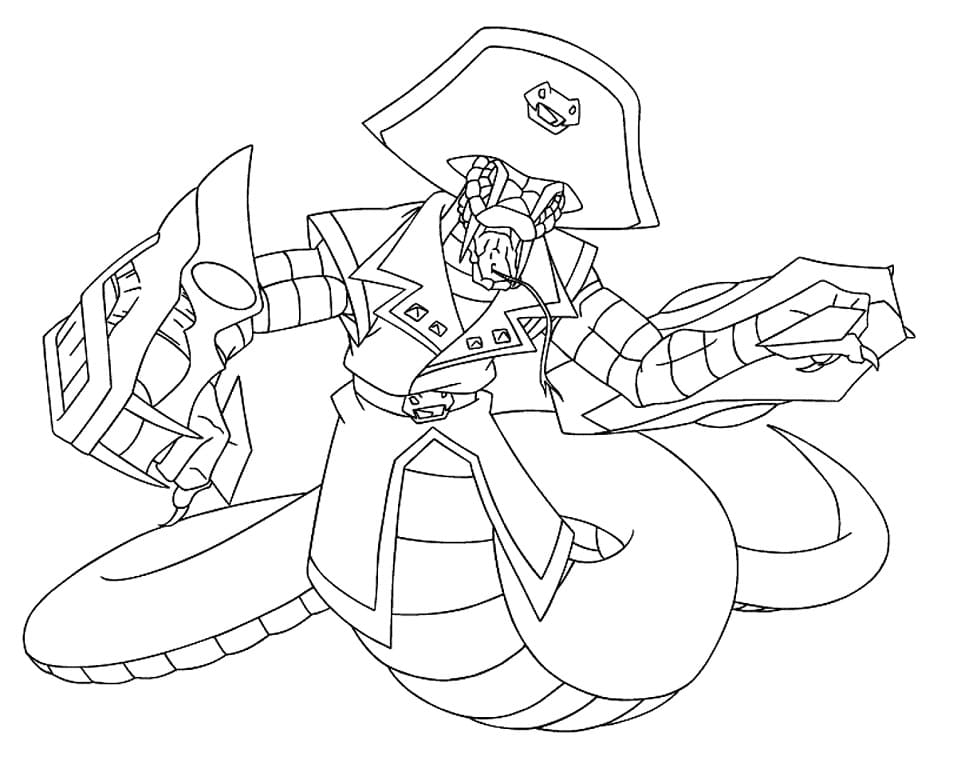 ζωγραφική Beyblade Orochi