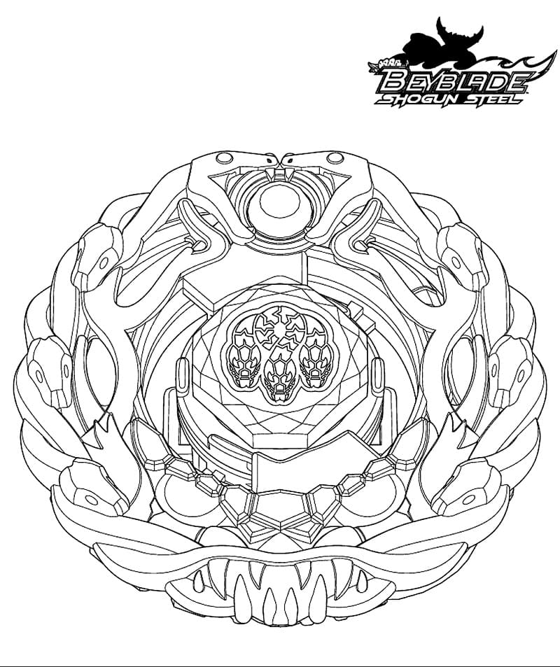 ζωγραφική Beyblade Pirate Orochi 145D