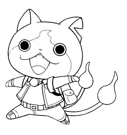 ζωγραφική Buraritabi Jibanyan από το Yo-kai Watch