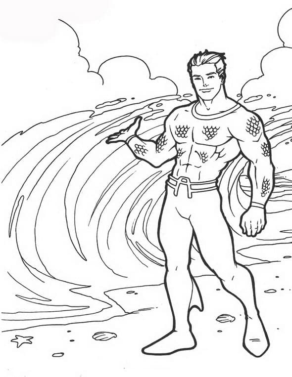 ζωγραφική Δωρεάν Aquaman