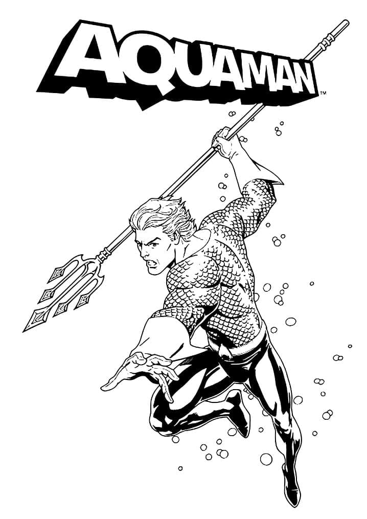 ζωγραφική Επιθέσεις Aquaman