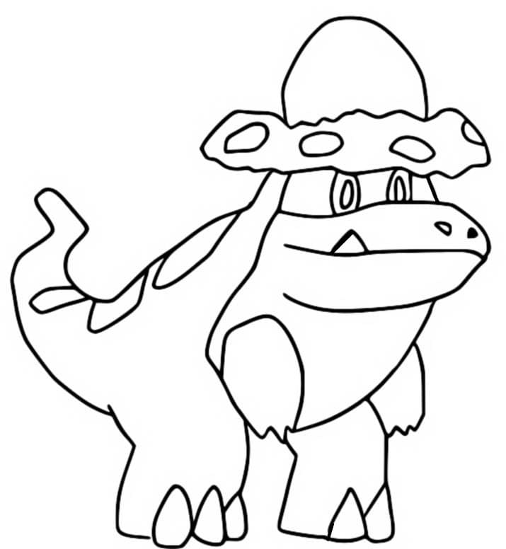 ζωγραφική Pokemon Crocalor