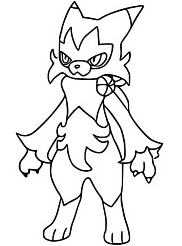 ζωγραφική Pokemon Floragato