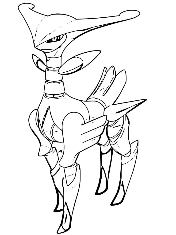 ζωγραφική Pokemon Iron Leaves