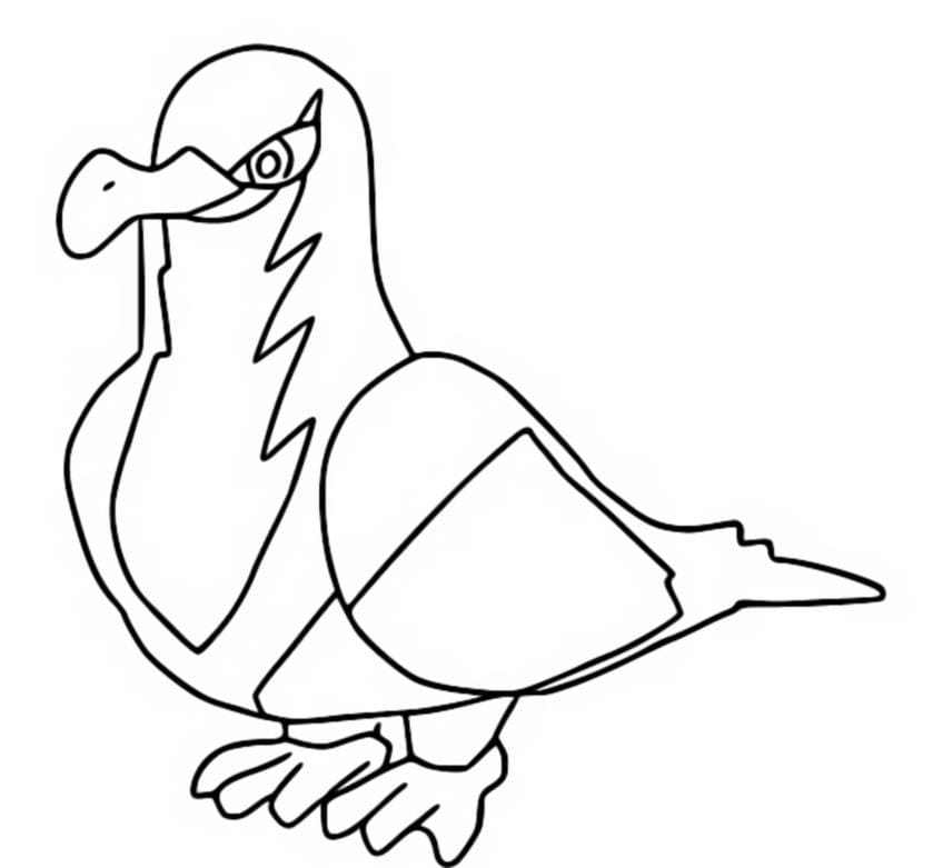 ζωγραφική Pokemon Kilowattrel
