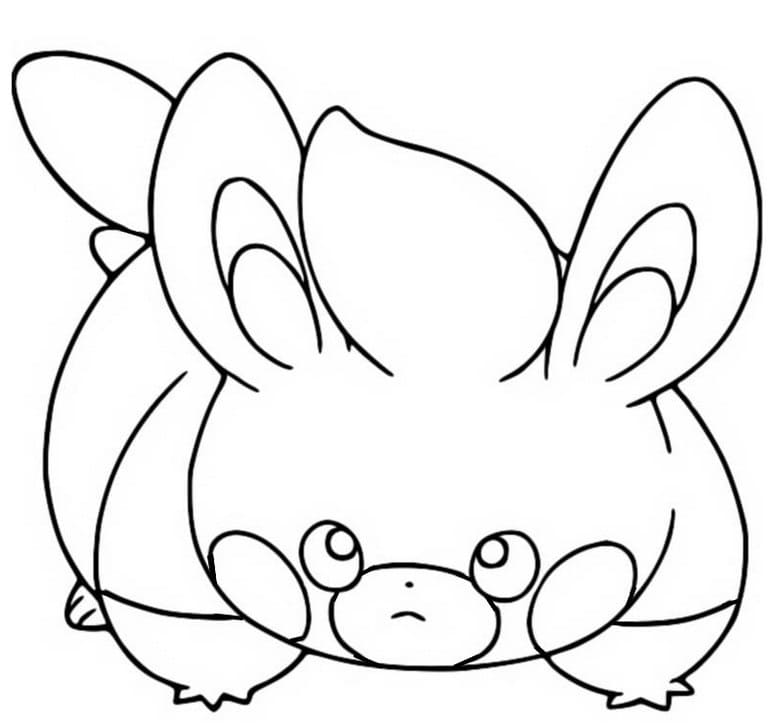 ζωγραφική Pokemon Pawmi