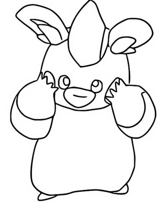 ζωγραφική Pokemon Pawmo