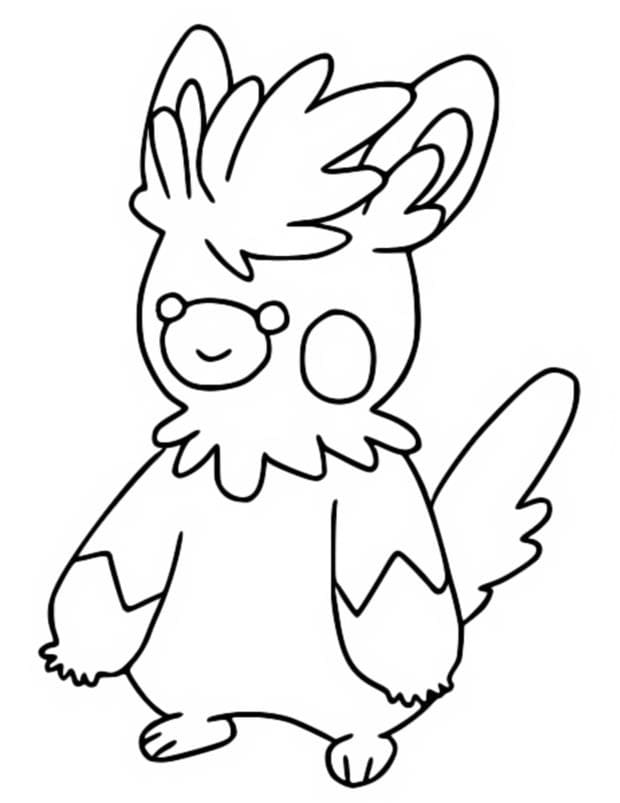 ζωγραφική Pokemon Pawmot