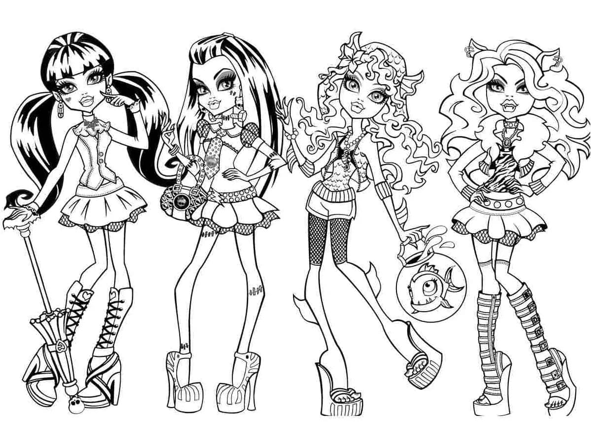 ζωγραφιεσ Monster High