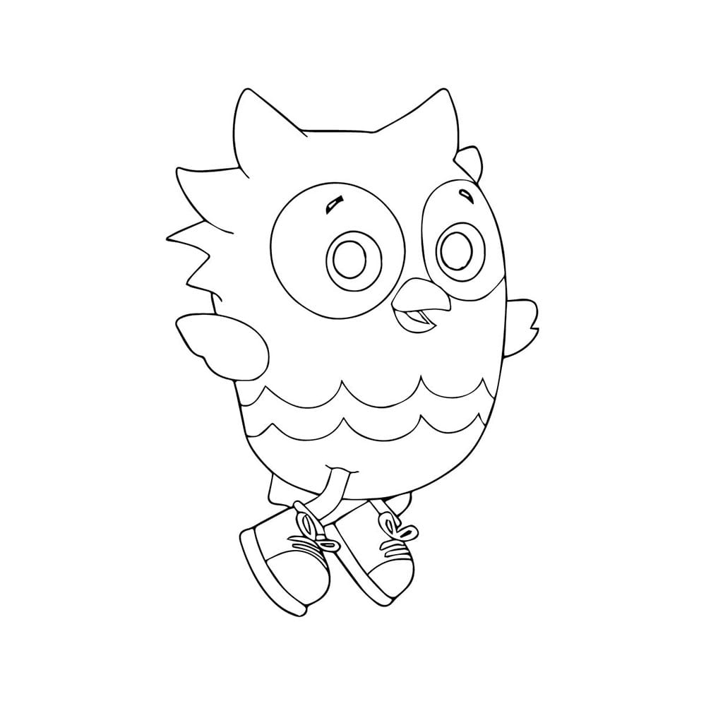 ζωγραφική O the Owl