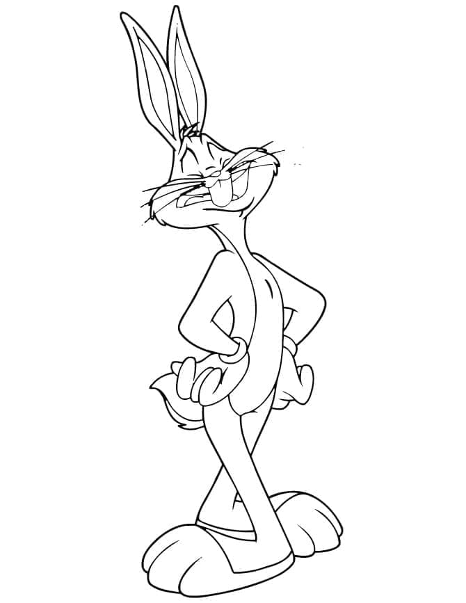 ζωγραφική Μπαγκς Μπάνι από το Looney Tunes