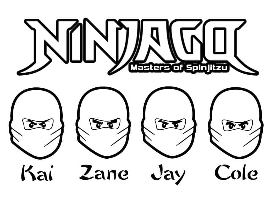 ζωγραφική Ninjago