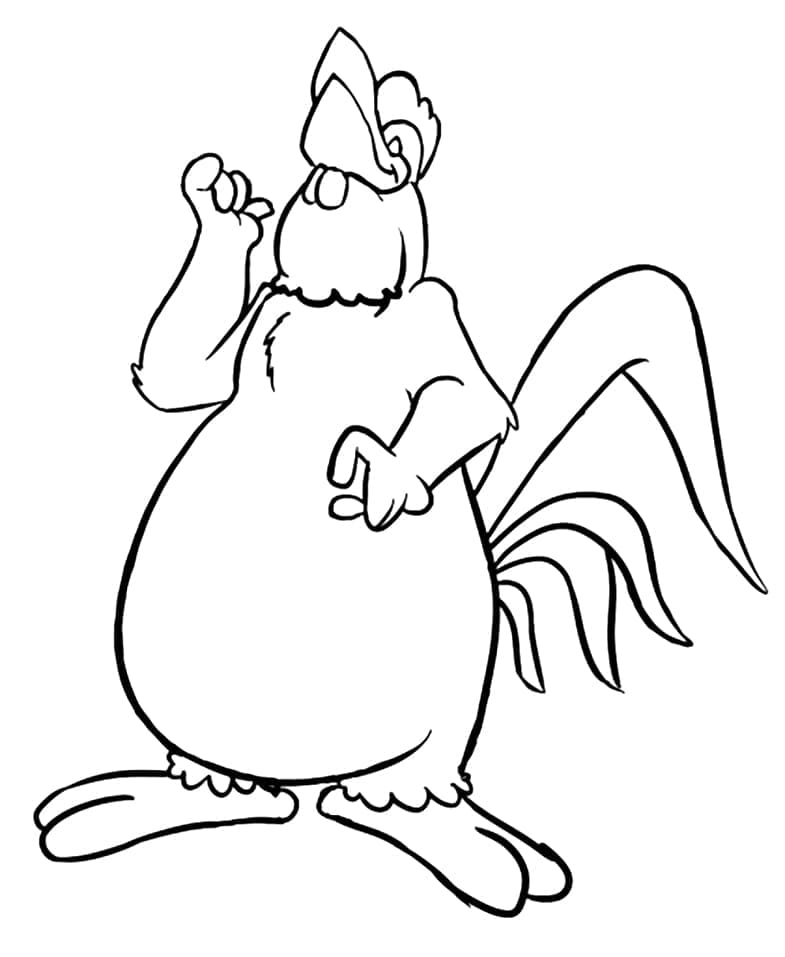 ζωγραφική Ο Φόγκχορν Λέγκχορν στο Looney Tunes