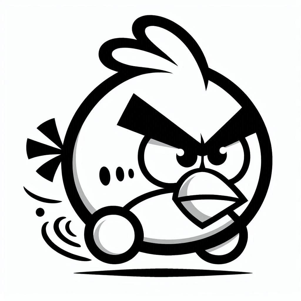 ζωγραφική Σχεδιάστε το Angry Birds