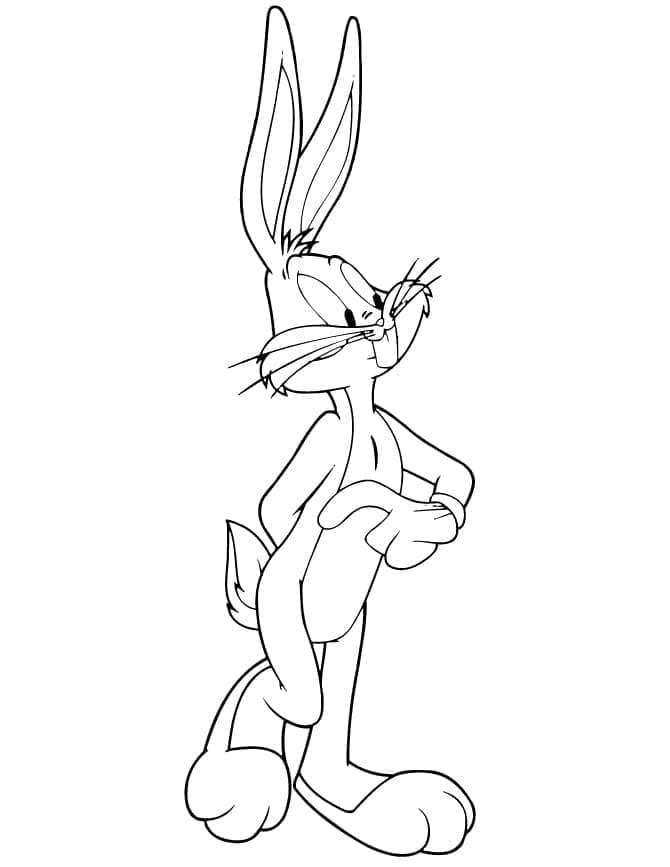 ζωγραφική Σχέδιο Μπαγκς Μπάνι Looney Tunes