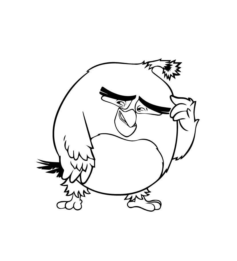 ζωγραφική Βόμβα από το Angry Birds