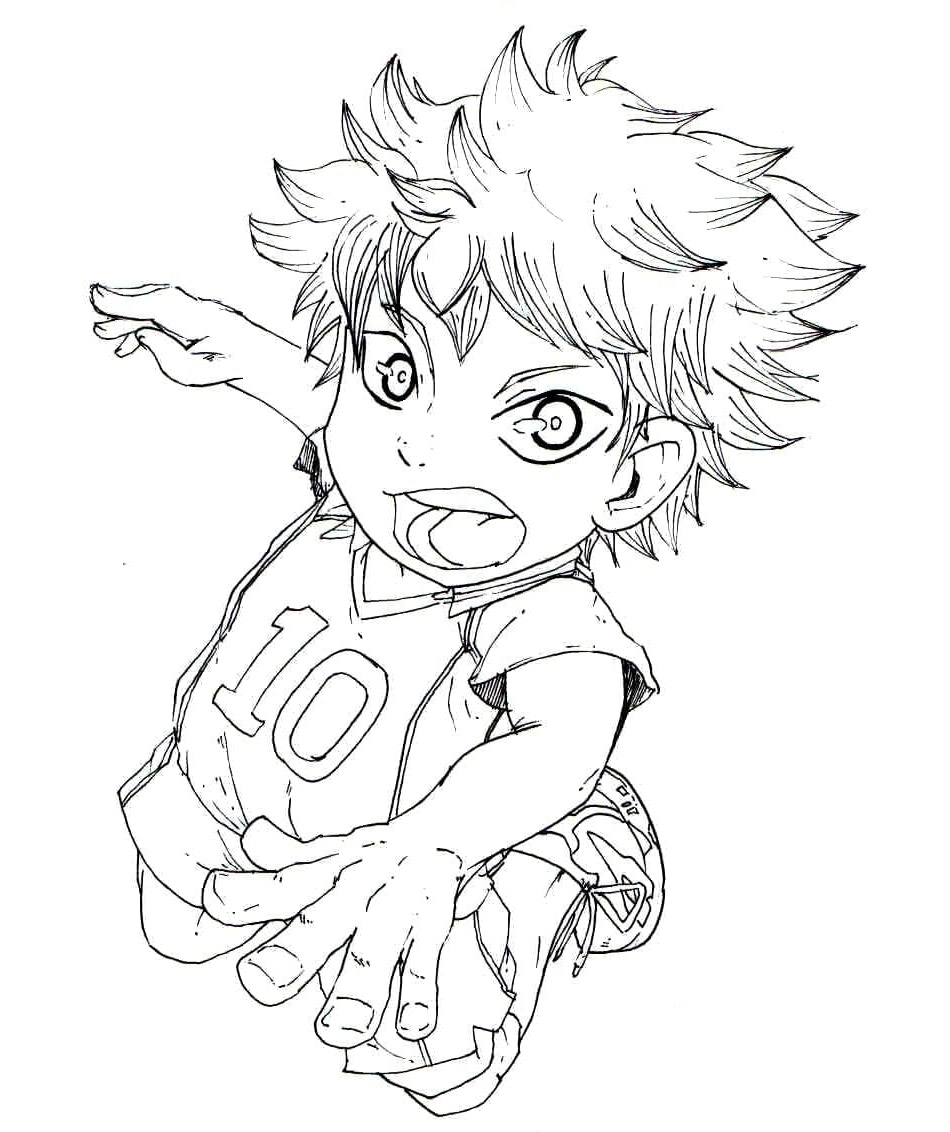 ζωγραφική Chibi Shoyo Hinata